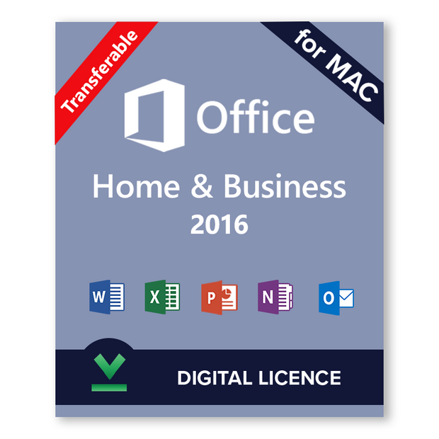 Microsoft Office 2016 Home and Business for Mac