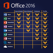 Microsoft Office 2016 Professional Plus for Windows